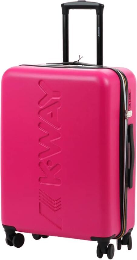 K-way Stevige Reistrolley met Vier Wielen Pink Unisex - Foto 3