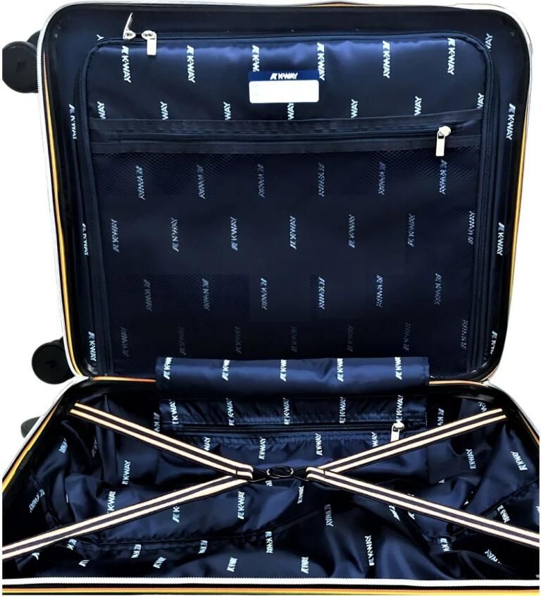 K-way Stevige Reistrolley met Vier Wielen Pink Unisex