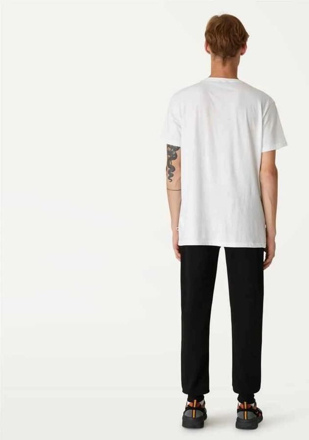 K-way Sportieve elastische taille sweatpants met manchetten Black Heren - Foto 4
