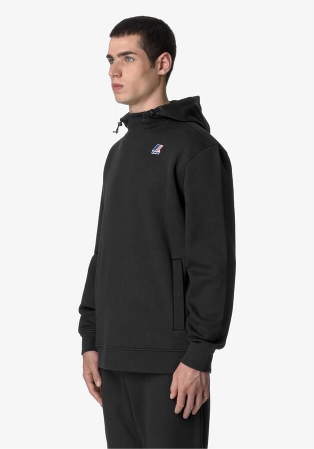K-way Stijlvolle Hoodie voor Mannen Black Heren - Foto 2