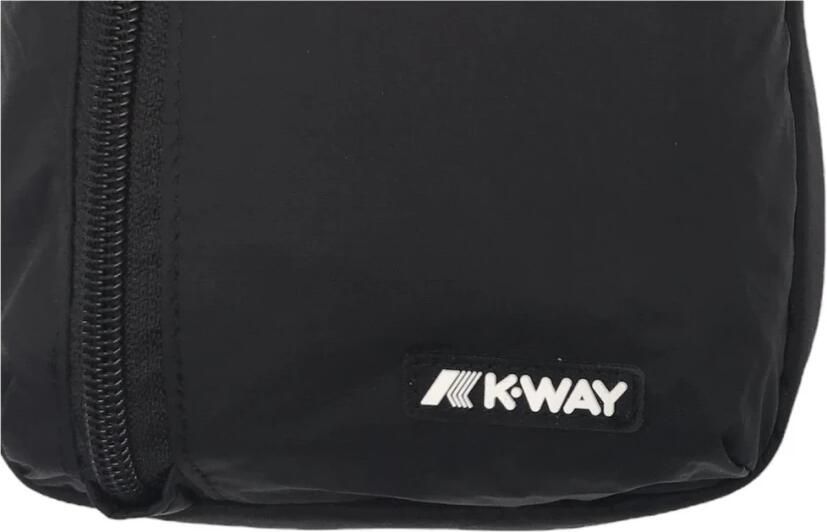 K-way Veelzijdige Cross Body Tas Black Unisex - Foto 7