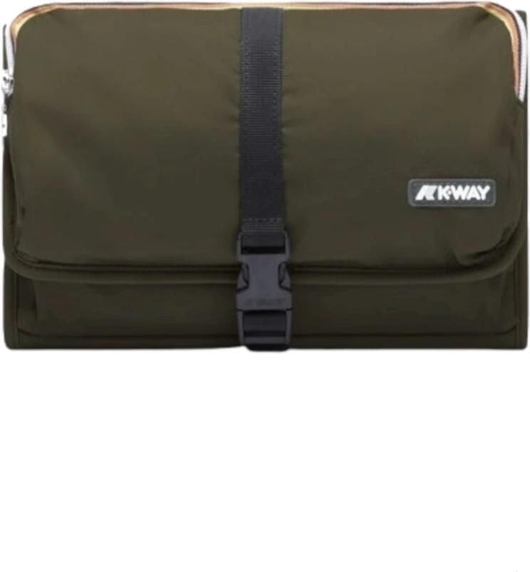 K-way Stijlvolle Reistoilettas Green Unisex