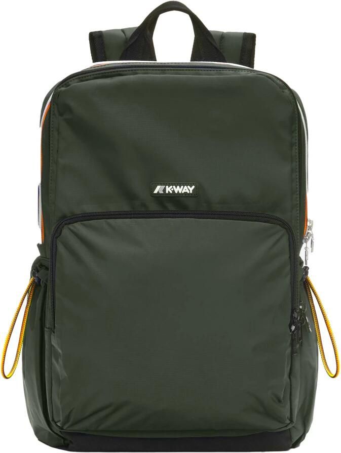 K-way Groene Rugzak met Meerdere Comparti ten Green