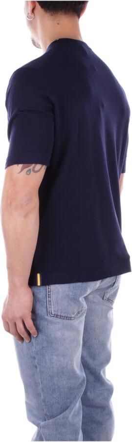 K-way Katoenen T-Shirt met korte mouwen Combe Blue Heren - Foto 3