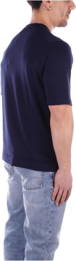 K-way Katoenen T-Shirt met korte mouwen Combe Blue Heren - Foto 4