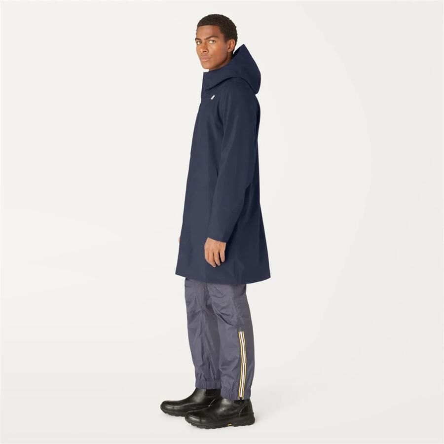 K-way Lange herenjas met waterdichte Polarfleece voering Blue Heren - Foto 2