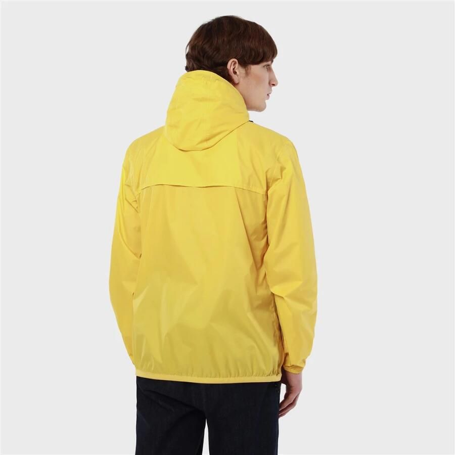 K-way Tijdloze Claude 3.0 Waterdichte Jas Yellow - Foto 3
