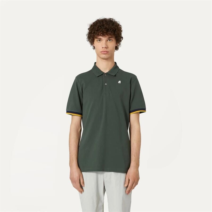 K-way Stijlvolle Polo Shirt voor Heren Green Heren