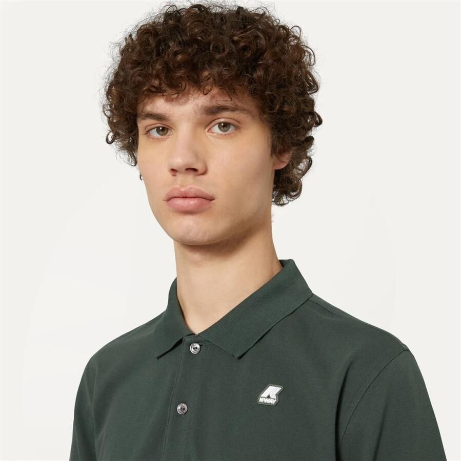 K-way Stijlvolle Polo Shirt voor Heren Green Heren - Foto 3