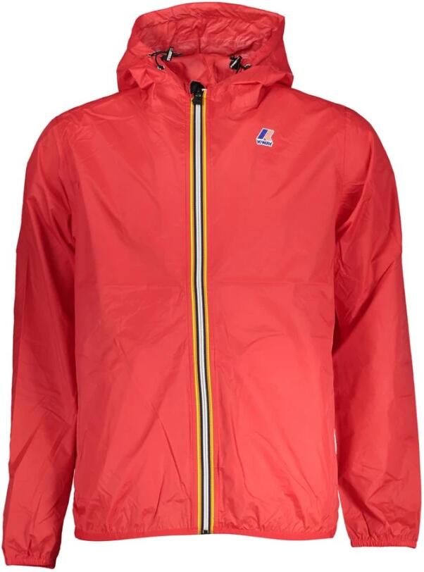 K-way Rode Sportieve Hoodie met Logo Red Heren - Foto 6