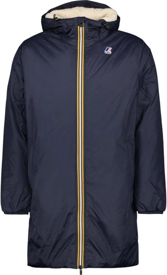 K-way Waterdichte Parka Eiffel Orsetto Collectie Blue Heren - Foto 3