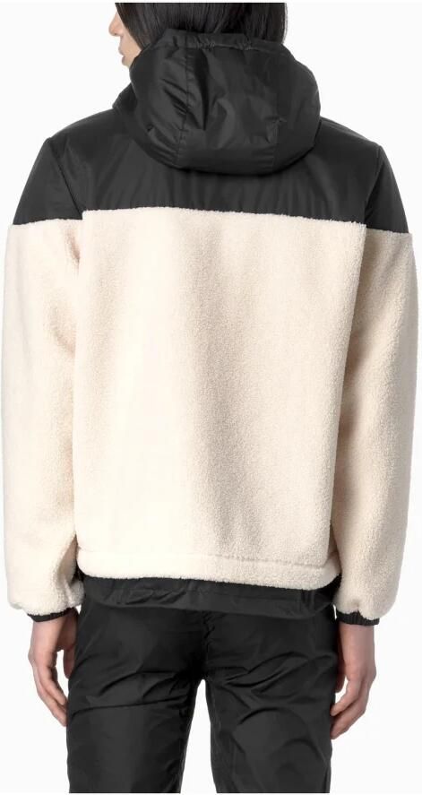 K-way Winddichte Sherpa Jas met Nylon Applicaties Multicolor Heren - Foto 2