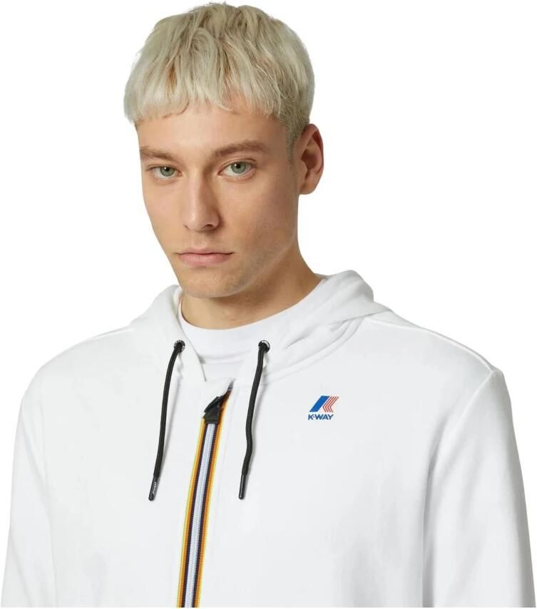 K-way Sweatshirt met rits White Heren - Foto 3