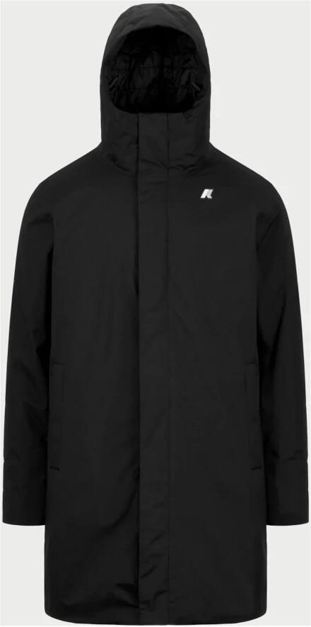 K-way Zwarte Lange Herenjas Thomas Warm Black Heren - Foto 5