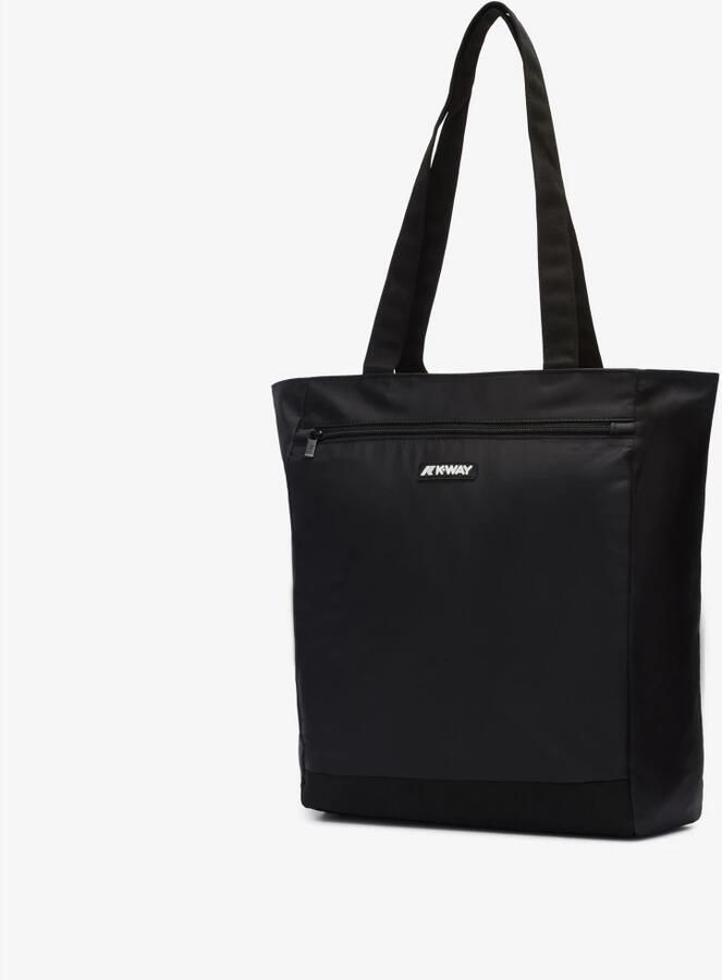 K-way Elliant Maxi Zak Rits Winkel Tas Black Unisex - Foto 3