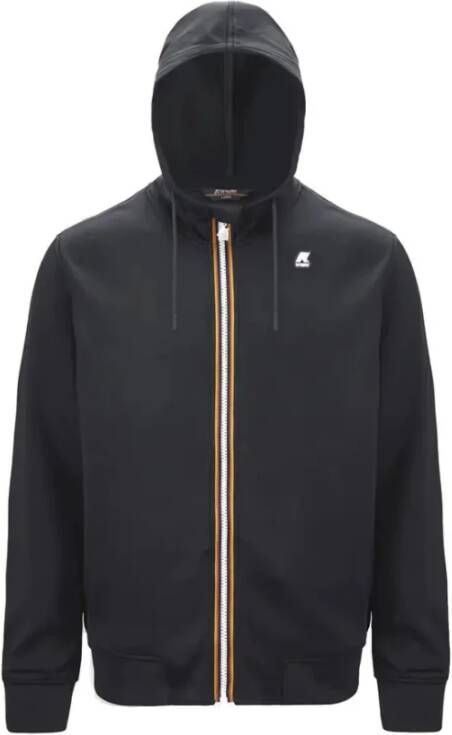 K-way K7113kw sweatshirt met capuchon Zwart Heren
