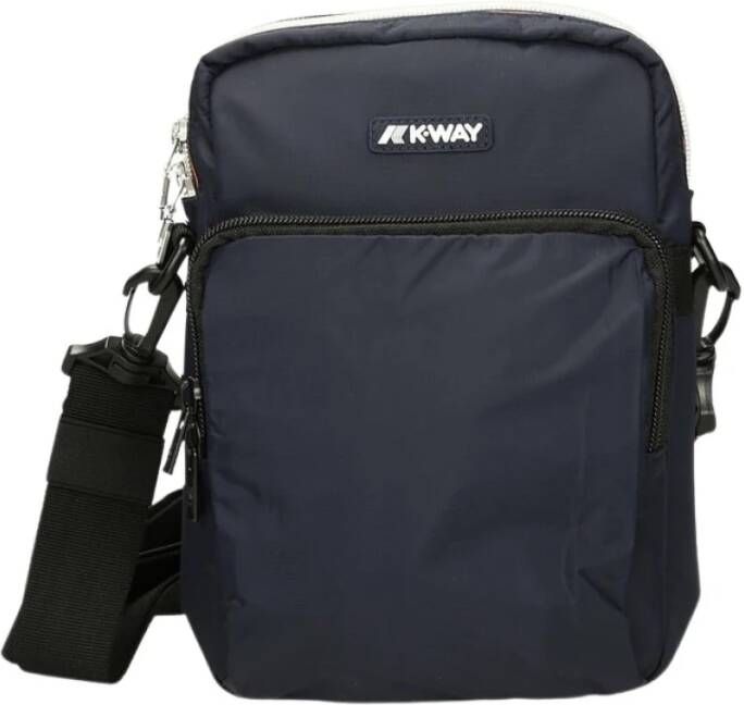 K-way Blauwe Schoudertas voor Mannen Blue Heren - Foto 3
