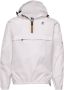 K-way Witte hoodie met elastische boorden White Heren - Thumbnail 5