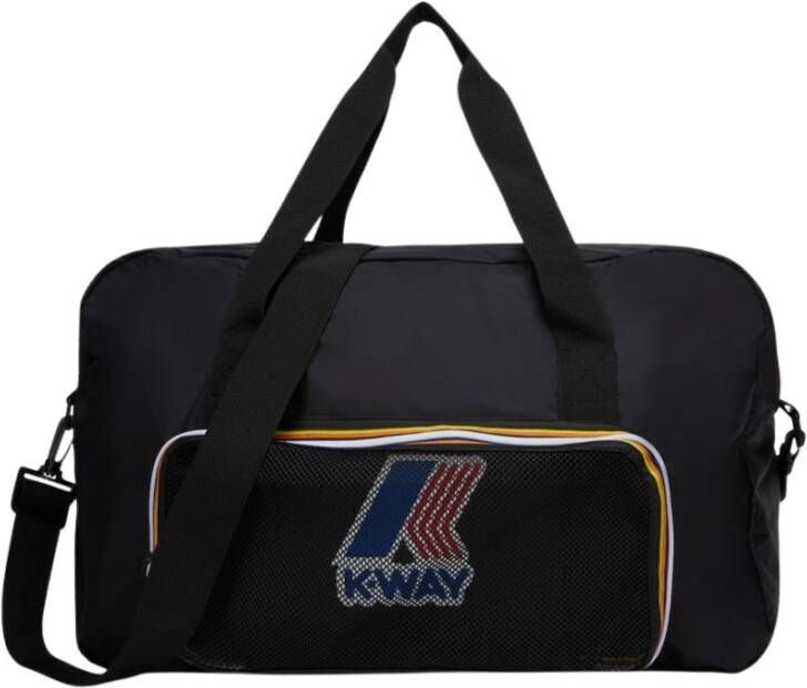 K-way Ruime Opvouwbare Duffle Tas 3.0 Black Unisex