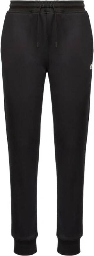 K-way Lichte Noir Joggingbroek Zwart Dames