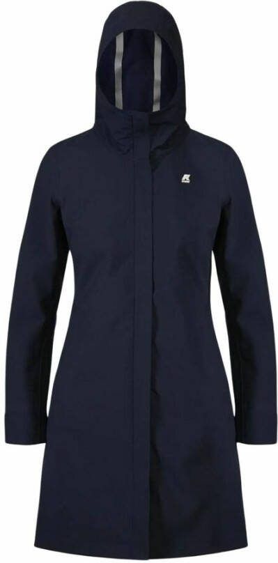 K-way Stephy Bonded Dames Parka Blauw Dames
