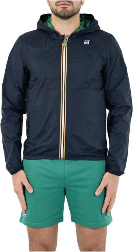 K-way Light Jackets Blauw Heren