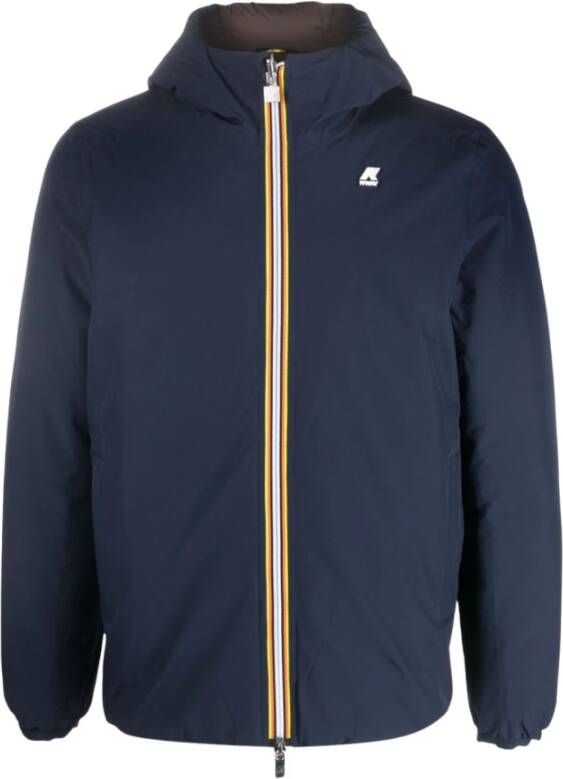 K-way Light Jackets Blauw Heren