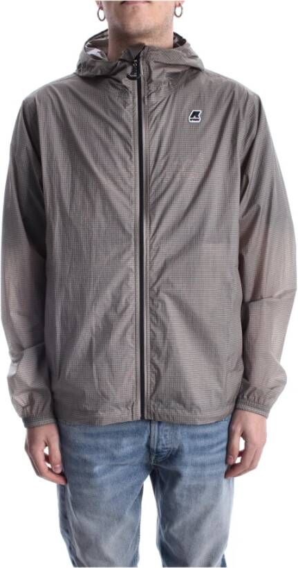 K-way Light Jackets Grijs Heren