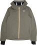 K-way Korte Herenjas Jacko Slim Fit Urban Stijl Green Heren - Thumbnail 9