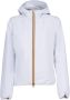 K-way Witte Hoodie met Logo White - Thumbnail 1