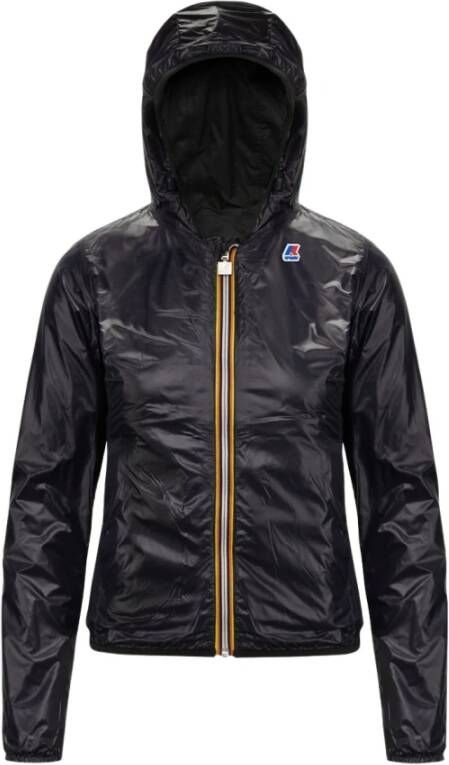 K-way Omkeerbare Lily Regenjas Black Dames