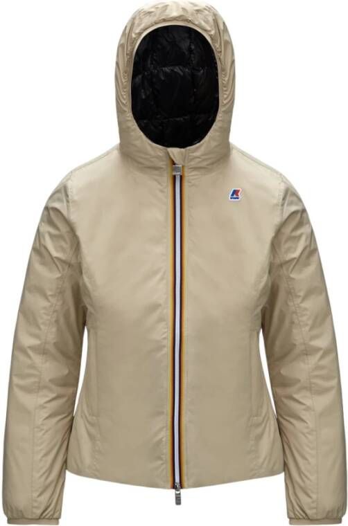 K-way Lily Thermo Plus.2 Double Omkeerbare Jas Beige Dames