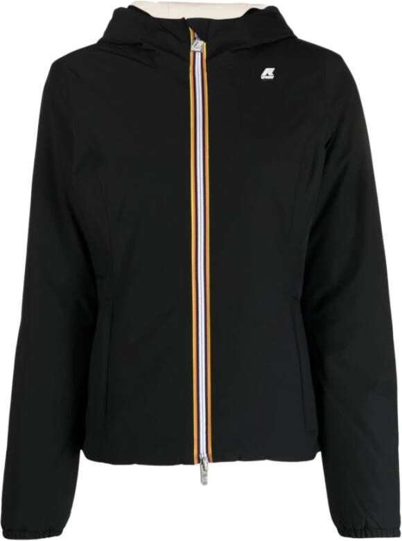 K-way Lily Warm Double Jas Zwart Dames