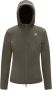 K-way Lily Warm Double Reversible Jas Groen Dames - Thumbnail 1