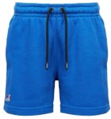 K-way Long Shorts Blauw Heren