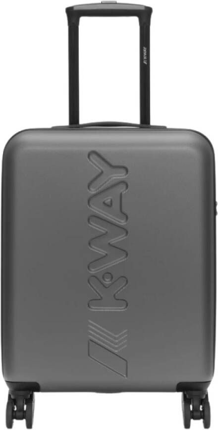 K-way Metallic Grey Handbagagekoffer