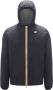 K-way Omkeerbare Hoodie Jas Jacques Warm Black Heren - Thumbnail 1
