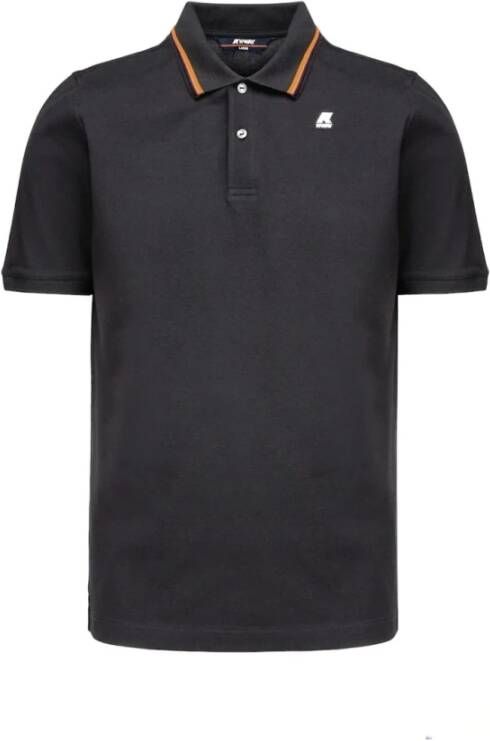 K-way Polo Shirt Blauw Heren