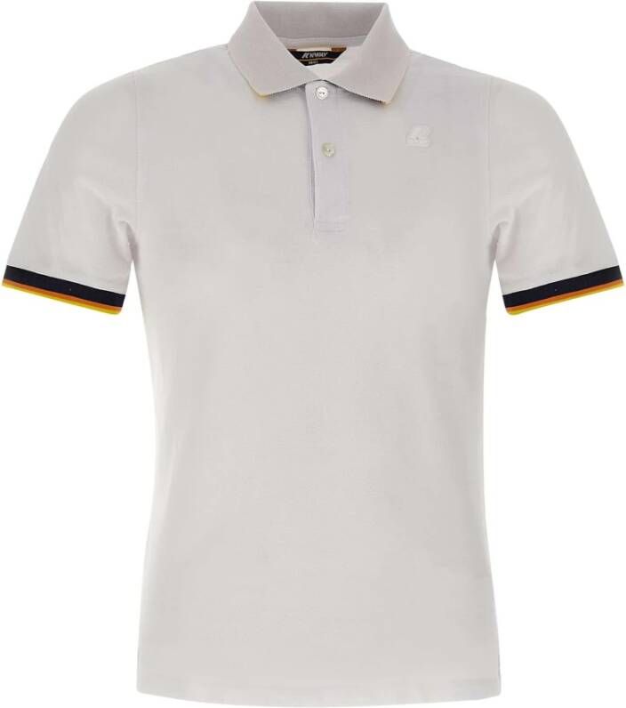 K-way Polo Shirt Grijs Heren