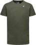 K-way Polo Shirts Groen Heren - Thumbnail 1