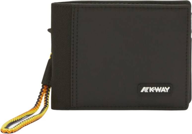K-way Portemonnee kaarthouder Zwart Heren
