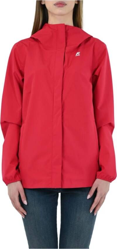 K-way Rain Jackets Rood Dames