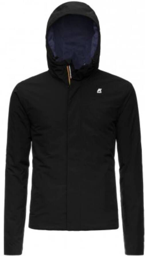 K-way Ripstop Marmotta Jas Zwart Dames
