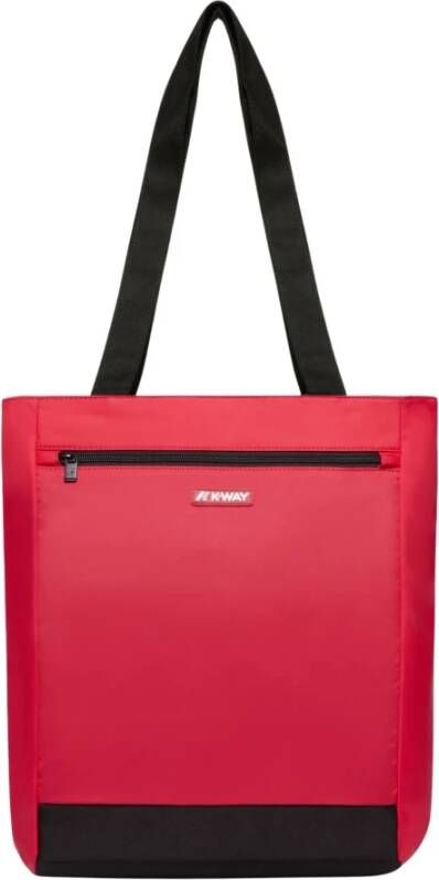 K-way Rode Bessen Schoudertas Rood Unisex