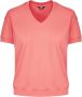 K-way Rubiel Katoenen Jersey T-Shirt Roze Dames - Thumbnail 1