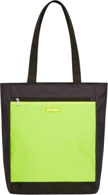 K-way ELLlANT Tote Bag Stijlvolle en veelzijdige schoudertas Yellow Unisex