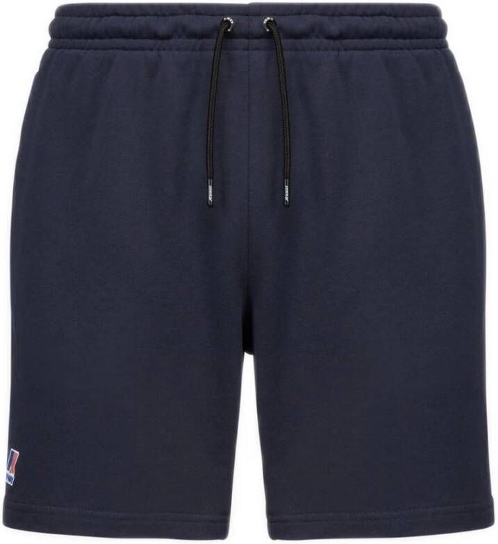 K-way Short Shorts Blauw Heren