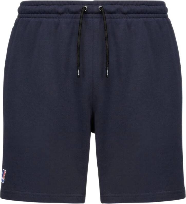 K-way Short Shorts Blauw Heren