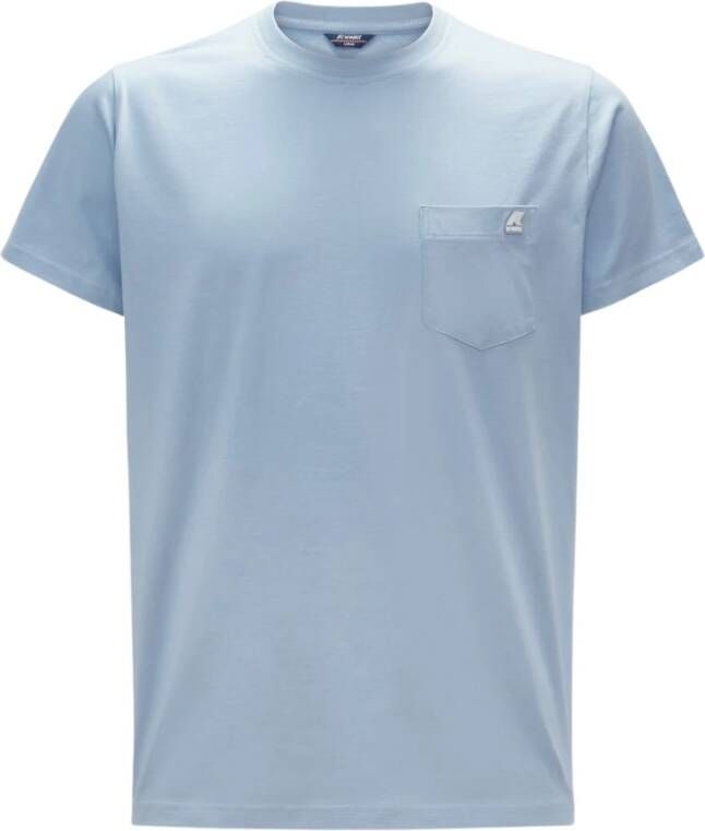 K-way Sigur T -skjorter Blauw Heren