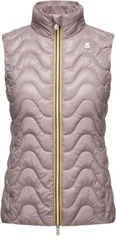 K-way Slim Fit Eco Warm Vest Purple Dames